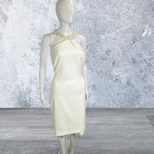Karl Lagerfeld NWT Pearl Crepe Dress Short Formal Semi-Formal Sheath