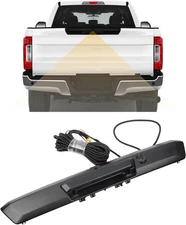 Tailgate Handle w Rear View Backup Camera fits 2017-22 F250 F350 F450