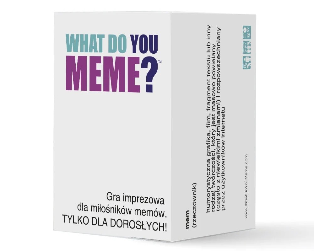 8595582241351 What Do You Meme? Game for adults PL Epee
