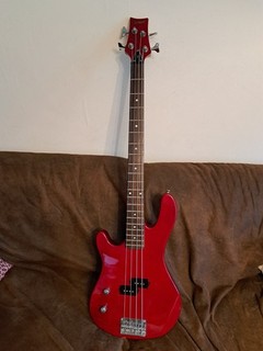 Left Handed Ashton AB2 Bass Guitar