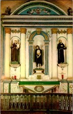 San Luis Rey - Oceanside California CA : CHURCH SCENE a/14 BB0138