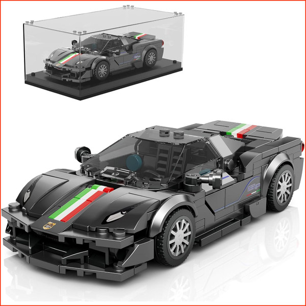 Technik Bausteine Speed Champion F488 Sportwagen 358 Teile Bauspielzeug-image