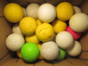 Lot of (24) Used Lacrosse Balls #8