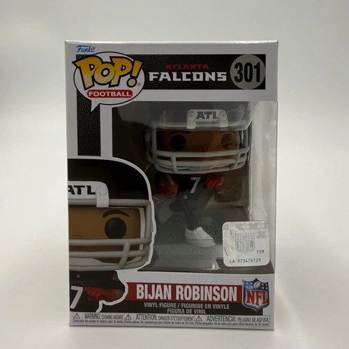 FUNKO POP! BIJAN ROBINSON ATLANTA FALCONS NFL VINYL FIGURE #301 - BOX DAMAGED