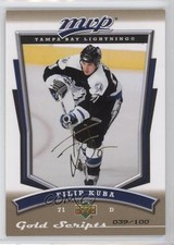 2007-08 Upper Deck MVP Gold Scripts 39/100 Filip Kuba #163 2d8