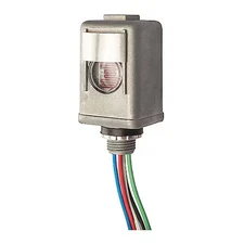 Nsi Tork 2129A Photocontrol Stem, Diecast Alum, 120/277V