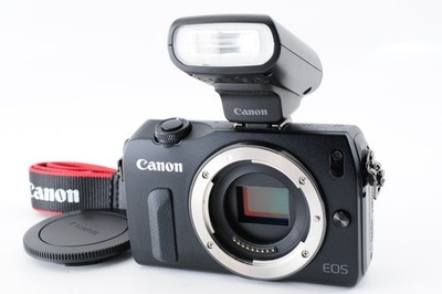 [Fast neuwertig] Canon EOS M schwarz 18,0 MP spiegellose Digitalkamera...