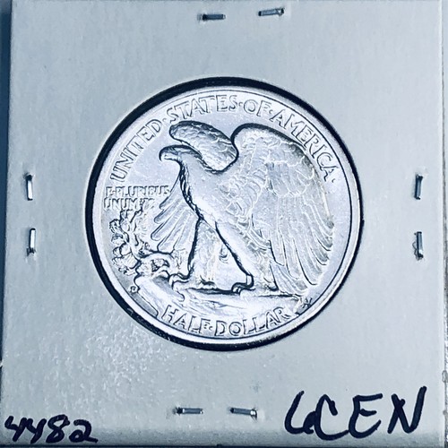 1943 D LIBERTY WALKING SILVER HALF DOLLAR HI GRADE U.S. MINT RARE COIN 4482 - Picture 2 of 3
