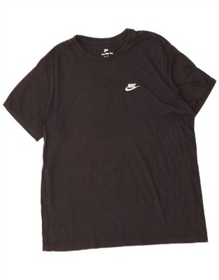 Nike Herren T-Shirt Oberteil XL Schwarz Baumwolle BF34