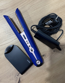 Dyson Glätteisen kabellos mit Akku/Batterie blau inkl. Ladestation