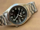 Vintage Seiko 5 Automatic 21 Jewels Black Dial Spare/Repair (487)