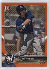 2018 Bowman Draft Orange 16/25 Keston Hiura #BD-49 no9