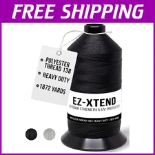 Tex 135 Bonded Polyester Thread for Marine Fabric Sewing