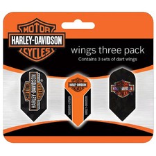 Harley-Davidson Wings Dart Flights - Slim 3 sets 