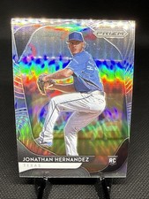 2020 Panini Prizm #96 Jonathan Hernandez Silver Prizm Texas Rangers