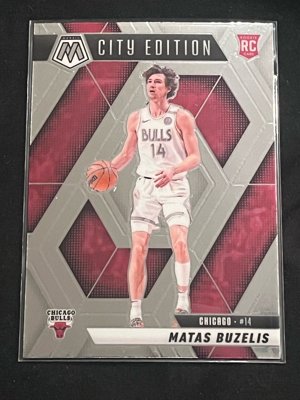 2024-25 Panini-Mosaic Basketball Matas Buzelis RC City Edition #273 Rookie