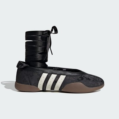 Adidas Women Taekwondo MEI Shoes Core Black Off White Gum IH6916
