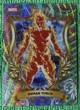 2026 Topps Finest Fantastic Four Human Torch Astonishing SSP - Alex Ross /AS-03