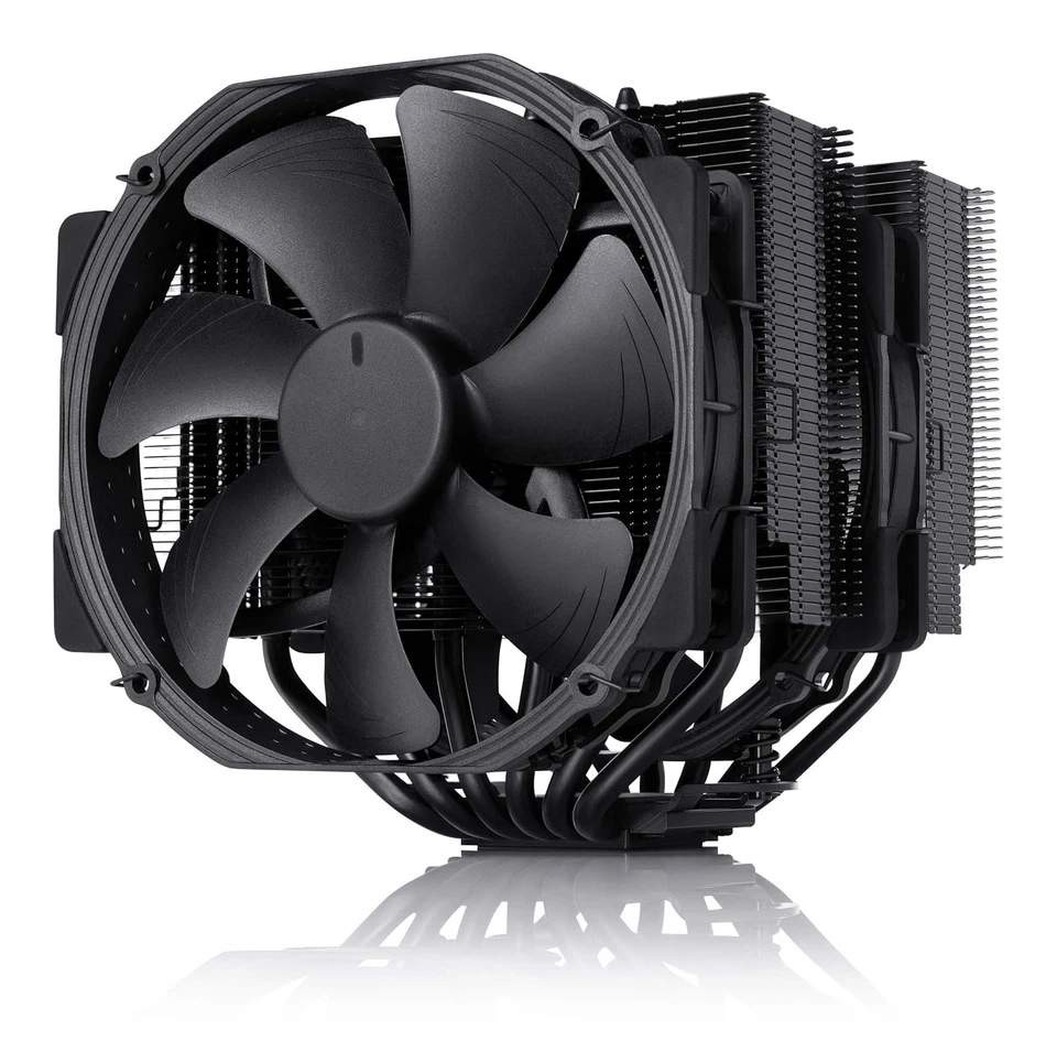NH-D15 chromax.Black Dual-Tower CPU Cooler - Whisper Quiet 140mm Efficiency - Image 3 of 4