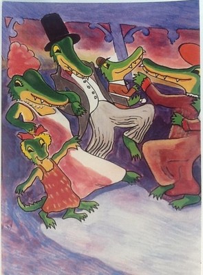 Peaceable Kingdom Press 5X7 Birthday Card Mama Don't Allow Thacher Hurd