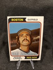 1974 Topps Baseball Bernie Carbo Boston Red Sox Set Break #621 - Detroit, MI