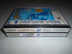 Mega Man 8 Anniversary Collector's Edition & Mega Man X4 ☆☆ Complete Sega Saturn