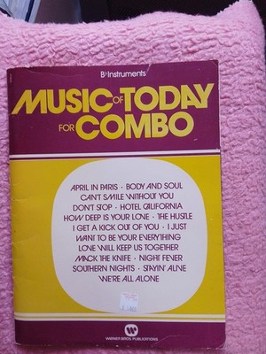 MUSIC OF TODAY FOR COMBO - Big Band - Jazz Ensemble Notensatz - 15 TITEL