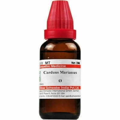 Willmar Schwabe India Carduus Marianus Q Mother Tincture 30 ml Nausea, Vomiting.