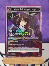 UNION ARENA Lelouch Lamperouge Code Geass UA03BT/CGH-2-042 SR Holo