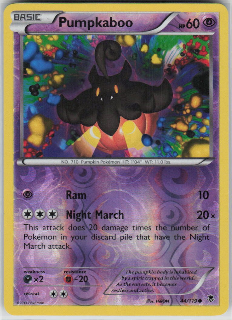 Pumpkaboo Common XY - Phantom Forces 44/119 LP