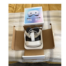 Image of Meta Quest 3S 128GB Standalone VR Headset White Hand Body Tracking Accessories