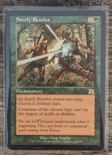 MTG: Steely Resolve (Onslaught)(RARE)