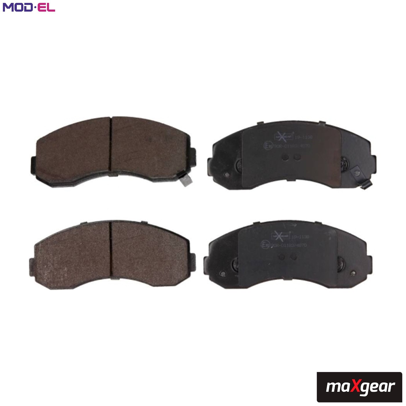 BRAKE PAD SET DISC BRAKE 19-1138 FOR KIA J2 2.7L D4BH 2.5L 4cyl FRONTIER