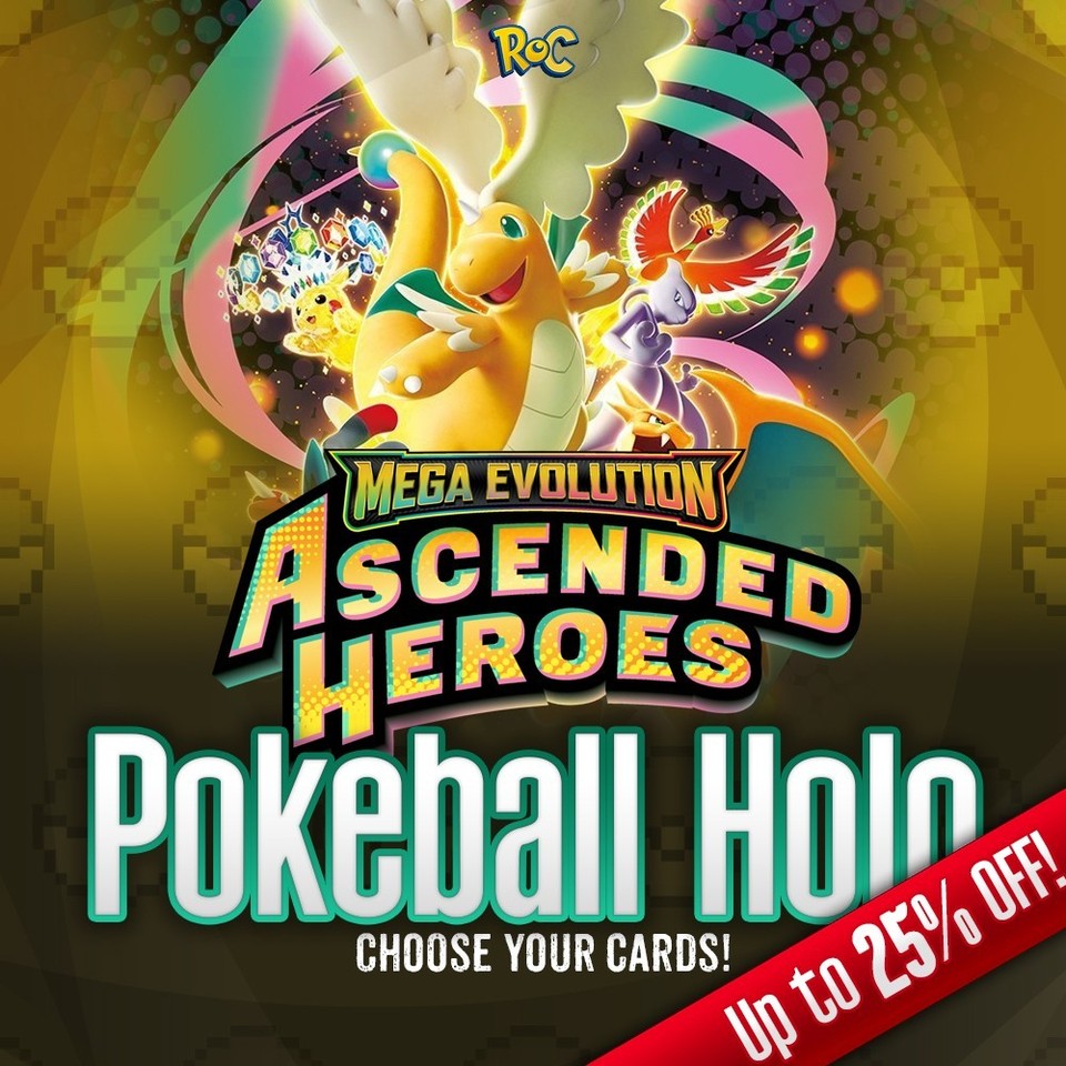 Ascended Heroes (Pokeball Holo) pick your card! Complete your set! - Pokemon TCG