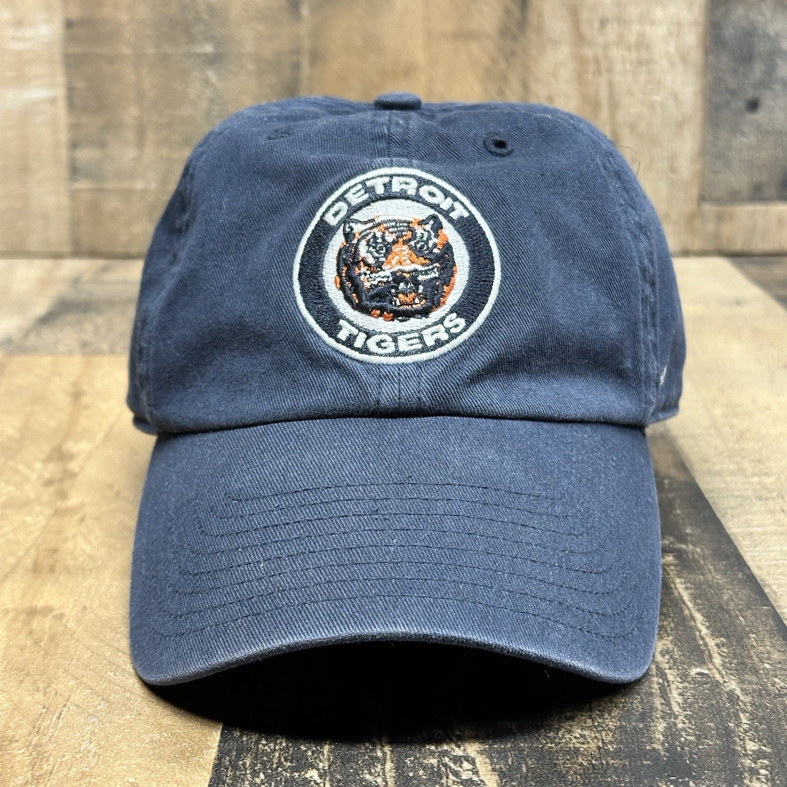 Detroit Tigers Logo 47 Brand Cooperstown Collection Hat MLB Adjustable Cap