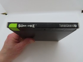 TURBOGRAFX 16 HuCard Sonic Spike / Manual Tested