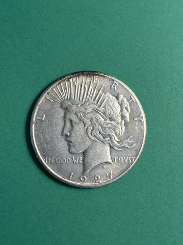 1927-P Peace Silver Dollar $1 XF EF Extremely Fine $1 Coin