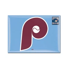 TWO (2) PHILADELPHIA PHILLIES, 2.5" X 3.5" METAL MAGNETS FROM WINCRAFT