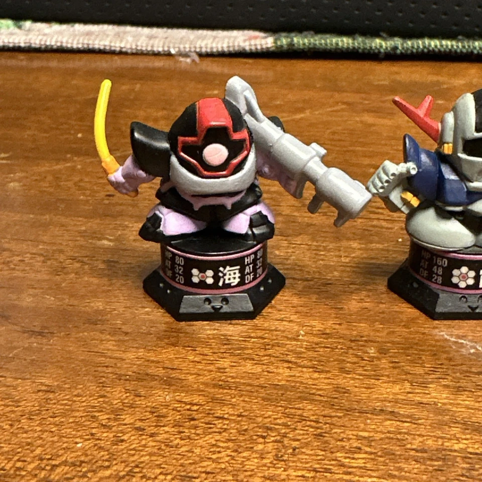 SD Gundam Digiboard Dom Trooper,msn-02 Zeong,Rgc-80cm G Generation Bandai 2005 - Image 2 of 4