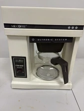 VTG 1980S Mr. Coffee ULTRONIC Brewer Automatic Coffee Maker 10 Cup Model US 001
