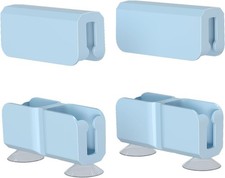 Dog Playpen Connectors,White,23.6",I-Shape,4-Pack  Use Dog Pen Connectors