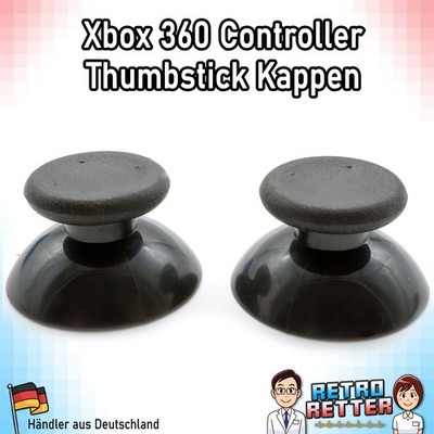 2x Xbox 360 Controller Thumbstick Caps Stick Joypad Microsoft Set links rechts