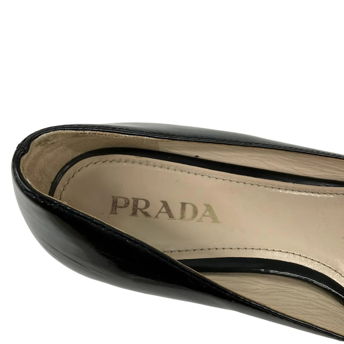 PRADA - Black Patent Leather Women's Pumps thumbnail 5