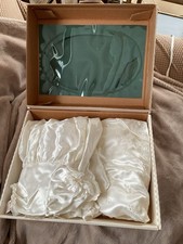 3PC Baby Girl Christening Baptism Gown Blessing Dress Just Adorable