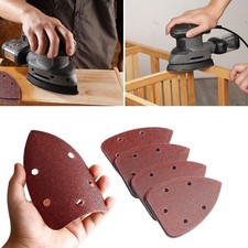140mm*90mm Mouse Sanding Pad 5 Holes Aluminium Oxide Sandpaper Sanding Sheet
