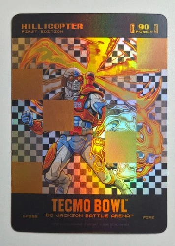 2026 Bo Jackson Battle Arena TECMO BOWL - Hillicopter 1st Edition #BP399