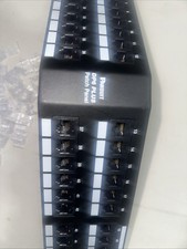 Panduit DPA48688TGY Patch Panel, 48-Port Angled Cat6, Used, 100 Working