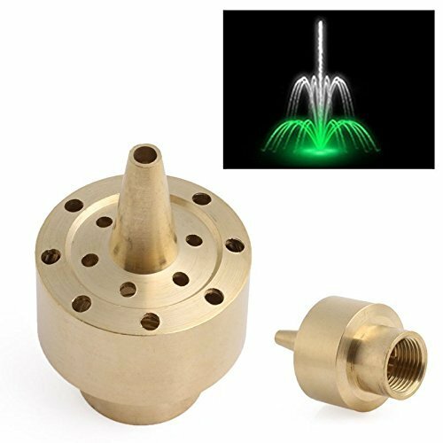 1/2" Brass Garden Pond Fountain Water Nozzle Sprinkler Spray Head - Picture 1 of 2