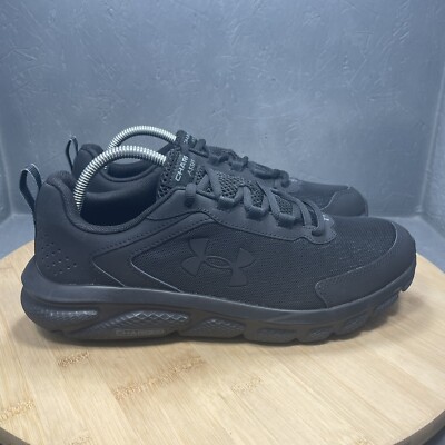 Ua Charged Assert Under Armor Black Sneakers Men's Under Armour