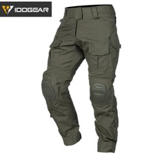 IDOGEAR Airsoft G3 Combat Pants w/ Knee Pads Military Tactical Hunting Miliatry